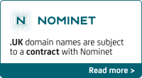 Nominet terms and conditions link